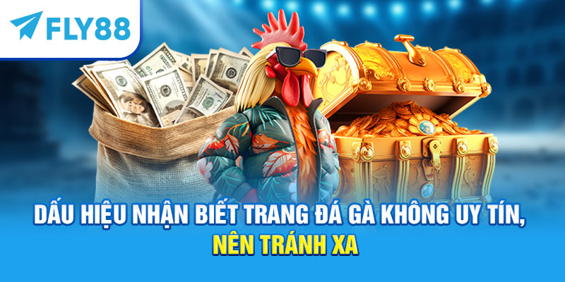 Dấu hiệu nhận biết trang đá gà không uy tín